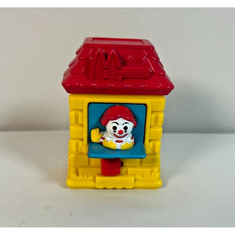 1996 Fisher-Price McDonald's Drive Thru Happy Meal Toy 3" Ronald McDonald